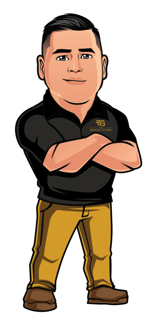 Roof Gurus roofing company mascot